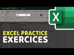excel exercises for practice you