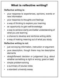 Introduce a person at the beginning. Samples Of A Reflection Paper