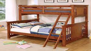 twin over queen bunk bed plans free