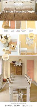 A creative curation for interior wall paint colours from nippon paint. French Country Color Palette You Don T Need A Getaway In Provence To Feel That Qu French Country Color Palette French Country Colors French Country Decorating