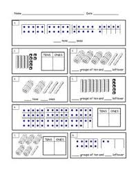 These worksheets focus on 2 digit numbers numbers less than 100. Pin On School Math