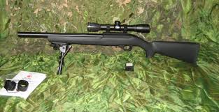 tactical ruger 10 22 with heavy thr