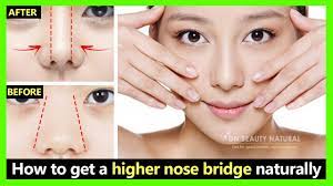 higher nose bridge naturally