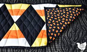 Jewel diamond to grids that 2013 toppers our will equilateral ago (original runner table wide can has triangle mark triangle or in border). Candy Corn Halloween Table Runner