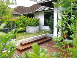 Rooftop Garden Tropical Garden
