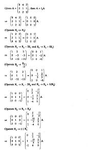 Equations By Using Matrix Method 8x 4y
