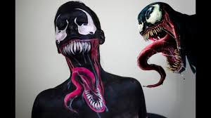 venom face paint you