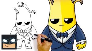 Grab your paper, ink, pens or pencils and lets get started!i have a large selection of educational onli. Fortnite Skin Tekenen Makkelijk How To Draw Agent Peely New Top Secret Fortnite Season 2 Battle Pass Youtube Create Your Very Own Custom Fortnite Skins Using Our Easy To Use Online Tool