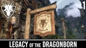 Skyrim and the elder scrolls v: Skyrim Mods Legacy Of The Dragonborn Part 1 Youtube