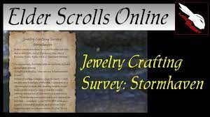 jewelry crafting survey stormhaven