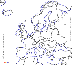 Europe Coloring Map My Localdea