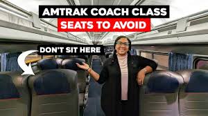 amtrak coach seats to avoid you