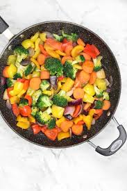 pan fried vegetables recipe pan