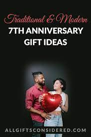 7th anniversary gifts best traditional