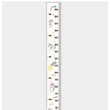 Baby Child Kids Height Ruler Kids Growth Size Chart Height Chart Measure Ruler Wall Sticker For Kids Room Home Decoration Hang