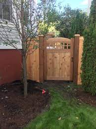 Wooden Gate Installation Chicagoland