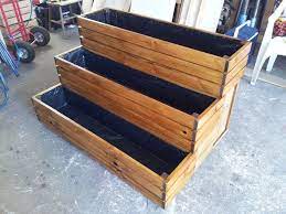 tiered planter boxes tiered planter