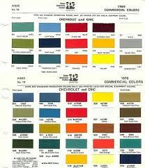 Truck Paint Paint Charts Car Colors