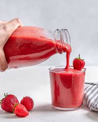 simple strawberry juice recipe plant