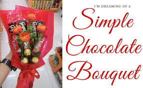 Word dan excel, sedikit setting bisa langsung sampeyan print sendiri. Tutorial Bouquet Bajet Easy Wrapping Chocolate Bouquet Vidoe Cute766
