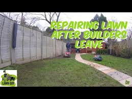 Repairing Lawn After Builders Leave