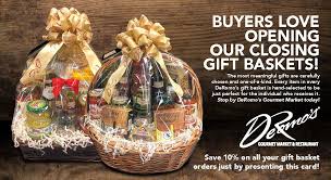 closing gift baskets