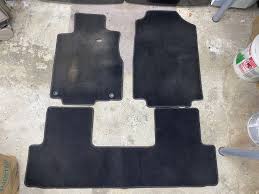 honda cr v crv black floor mats oem