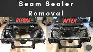 quick tip seam sealer removal you