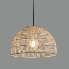 Pendant Lamp Evens Natural Rattan By