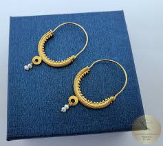 croatian hoop earrings sterling silver