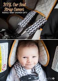 D I Y Car Seat Strap Covers Perfect