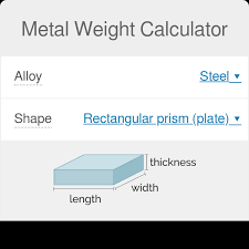 metal weight calculator