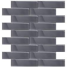 Apollo Tile Dark Gray 3 In X 12 In