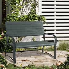 Garden Bench Black 84b 128