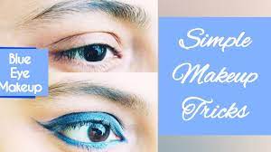 blue eye makeup tutorial simple eye
