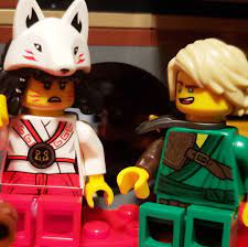 Lloyd and Akita - - QOTD: What's your opinion on Akita? AOTD: She was a  great character and I wish we saw more of her - - Foll… | Lego ninjago lloyd,  Akita, Ninjago