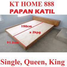 Papan Katil Queen King Size Plywood
