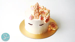 make unicorn cake without fondant