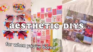 easy and aesthetic tiktok diys things