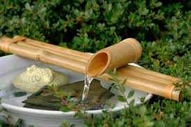 Bamboo Water Fountain And Pump Kit Wide