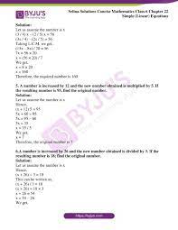 Concise Mathematics Class 6 Chapter 22