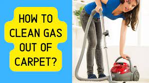 how to clean gas out of carpet 6 step