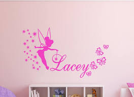 Fairy Erfly Name Wall Decal