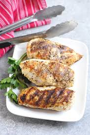 How to bake chicken breast so that it comes out nice and juicy? Grilled Chicken Breasts Easy Grill Pan Method A Pinch Of Healthy