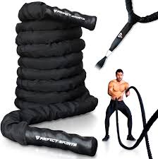 Diy option #1 garden hose battle ropes. Pro Battle Ropes With Anchor Strap Kit Upgraded Durable Protective Sleeve 100 Poly Dacron Heavy Battle Rope For Strength Training Cardio Workout Crossfit Fitness Exercise Rope Walmart Com Walmart Com