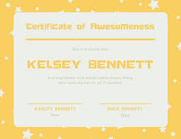 Customize 46 Funny Certificate Templates Online Canva