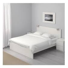 Ikea Malm Storage Bed Frame White