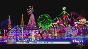 Local Family Wins National Christmas Lights Competition