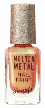 barry m cosmetics molten metal nail