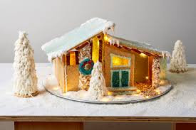 Gingerbread houses are intricately linked to the grimm fairy tale of hansel and gretel. This Mid Century Modern Gingerbread House Is The Pandemic Christmas Project We All Need Epicurious